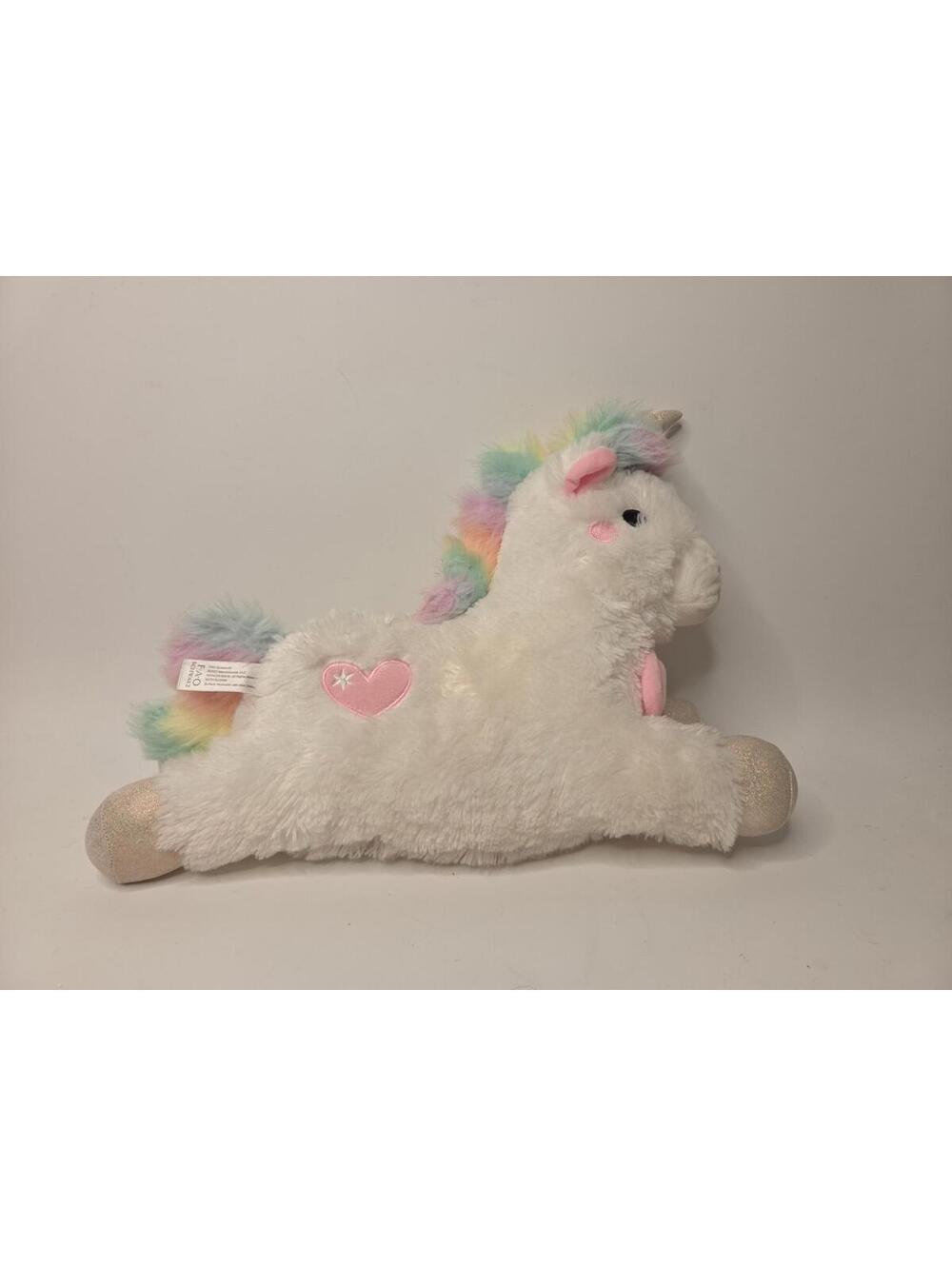 Light Up Unicorn Plush Pony Stuffed Animal FAO Schwarz Glow Bright New With Tag